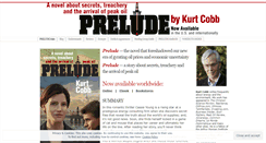 Desktop Screenshot of preludethenovel.com