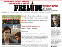 Tablet Screenshot of preludethenovel.com